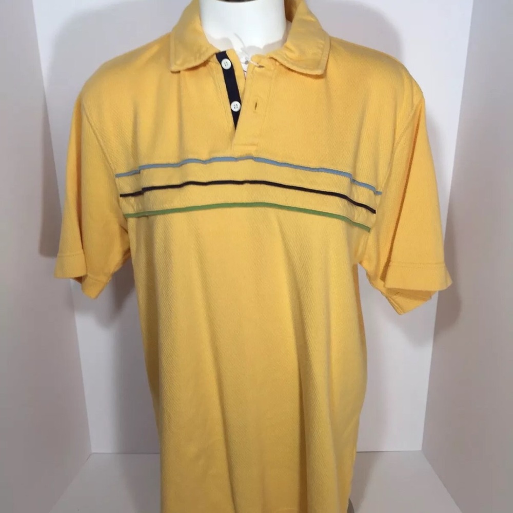 Chaps Denim Large Short Sleeve Polo Shirt